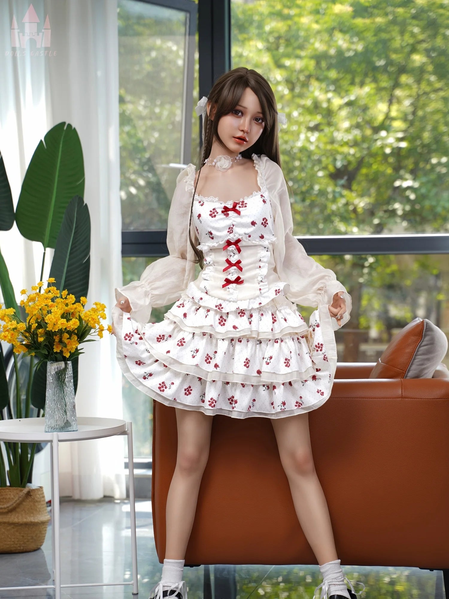 real-life flat chest sex doll